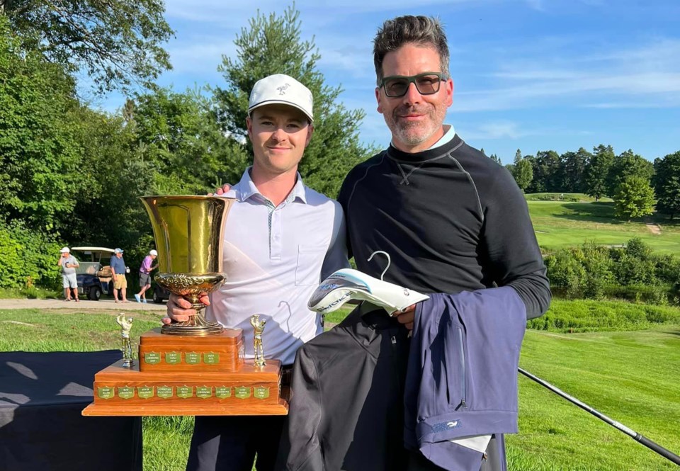 Ryan Neil and Jeff Mancini at Bill Morland Invitational